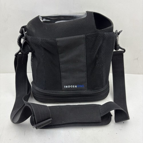 Inogen One G3 Carry Case Travel Black Nylon Bag With Shoulder Strap Cross Body