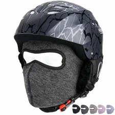 Winter Ear Warm Fleece Face Mask Outdoor Motorcycle Bicycle Ski Half Face Cover