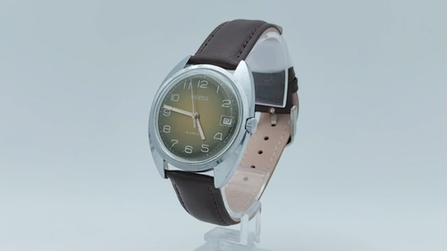 Reloj Pulsera Mecánico WOSTOK 2214 SU Vintage URSS Vostok Reloj Reparado - Vídeo 1 de 1