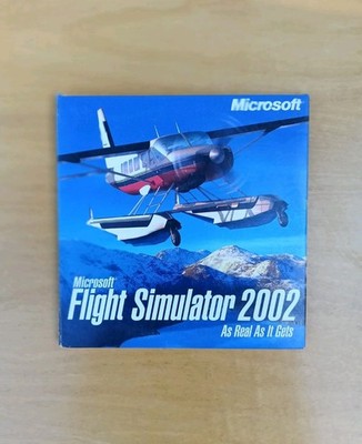 Microsoft Flight Simulator 2002 PC As Real As It Gets, Discs Only