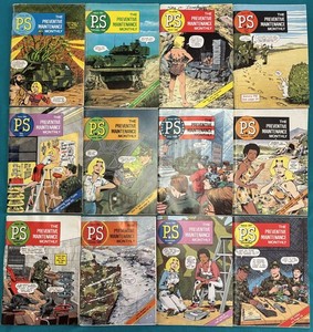 PS Preventive Maintenance Monthly Magazine 1974 Lot of 12