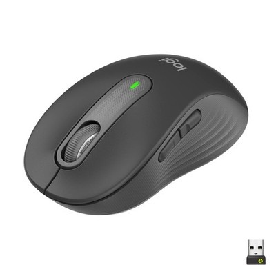 Logitech Signature M650 kabellose optische Maus Graphit