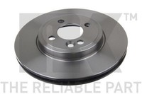2X NK Bremsscheibe 204034 FüR Mini R56 R58 R57 R55 R59 Clubman Clubvan Roadster