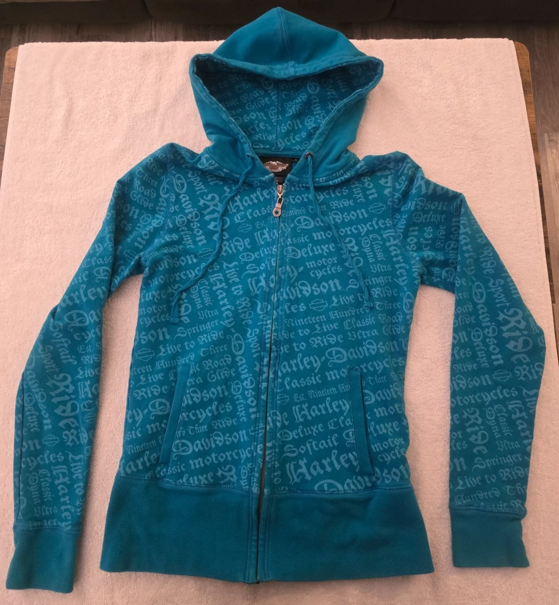 harley davidson zipper hoodie products for sale | eBay