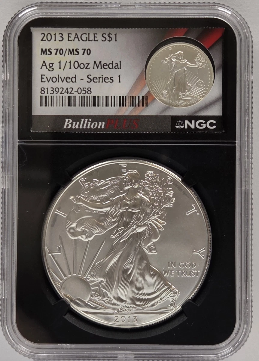 Grade MS 70 10 oz Precious Metal Content per Unit Silver Bullion