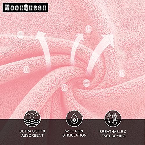 Ultraweiche Premium Waschlappen Set - 12 x 12 12 x 12 Zoll (72er Pack) Rosa - Bild 2 von 7