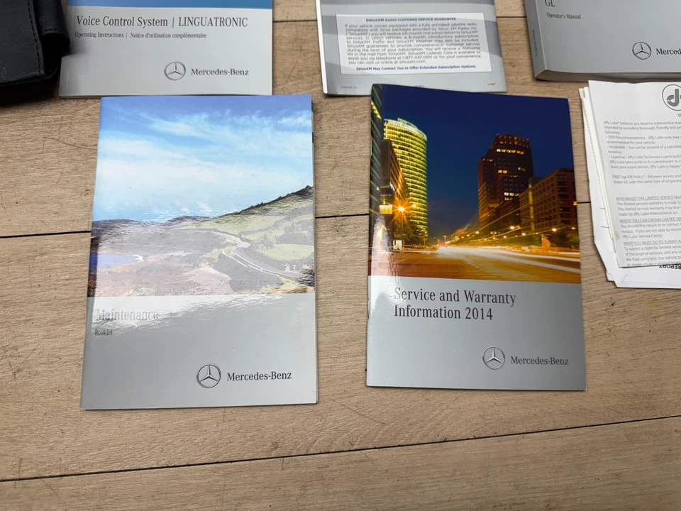 JUEGO LIBROS MANUAL DEL PROPIETARIO MERCEDES BENZ GLS GL63 W166 13-16 Foto 2 de 4