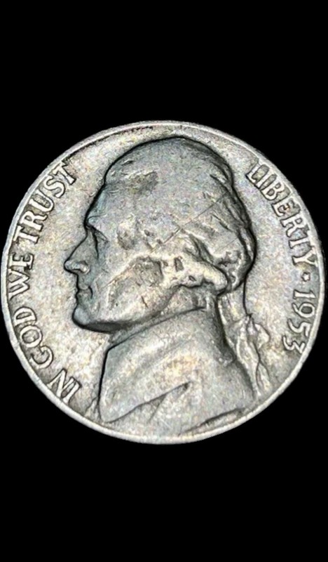 USA Jefferson Nickel•1953