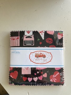 Falling in Love by Dani Mogstad Valentine 5'' Charm Pack, 42 pcs