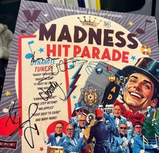 Madness Hit Parade  Black Vinyl  Signed In Person Multi Signed See Signing Proof