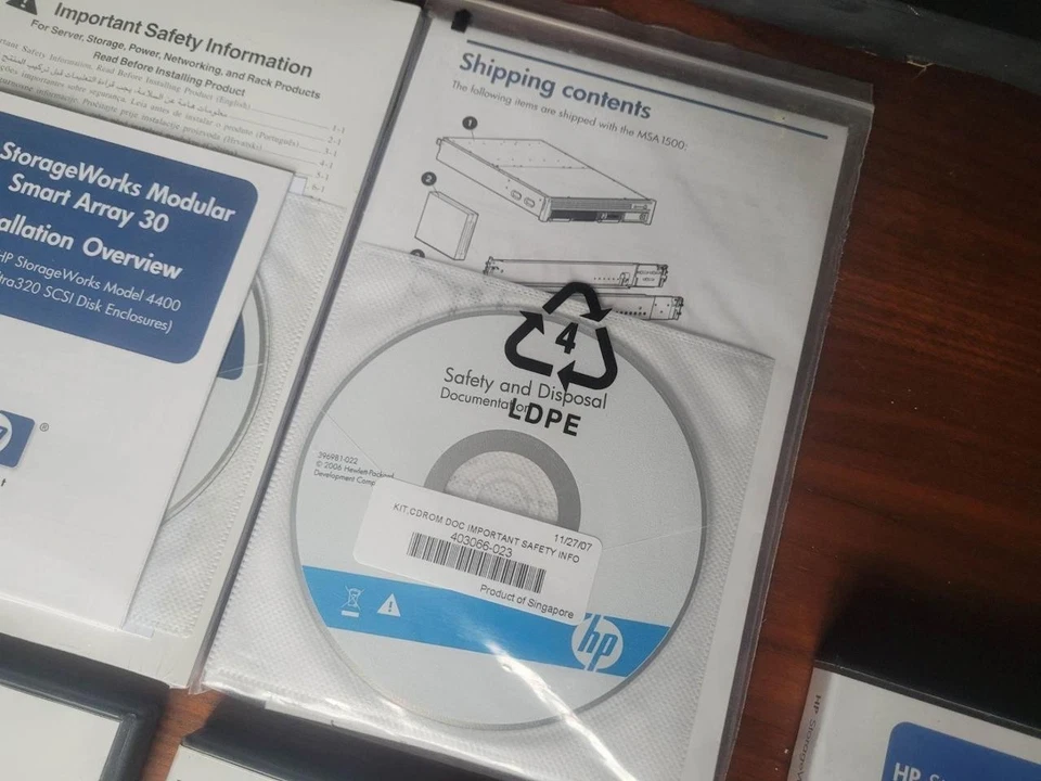 HP Storage Works Modular Smart Array 30 1000 1500 HP Open View Storage Mirroring - Image 2 of 4