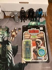 Vintage Star Wars six figure a lot with card all complete all original NM