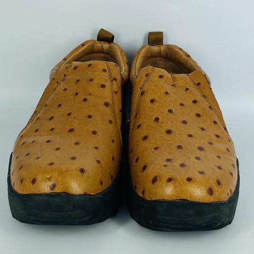 ROPER Casual Shoes Women’s Sport Ostrich Tan Slip On 21-601-350 TA Size 6.5 - Picture 2 of 9