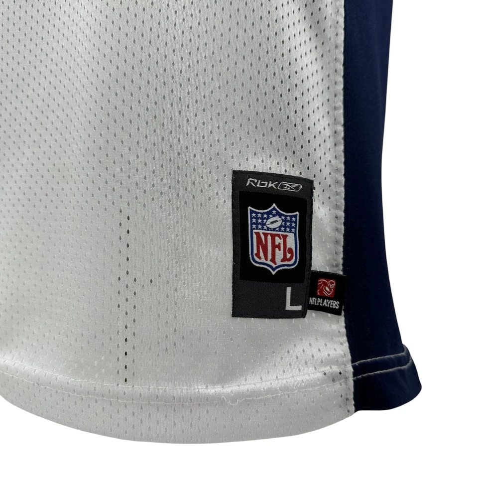 Camiseta grande vintage Reebok para niños Champ Bailey Denver Broncos malla blanca NFL Foto 2 de 4