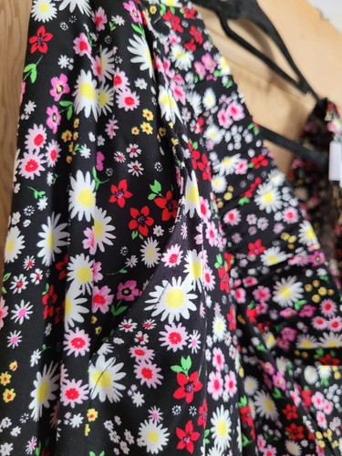 Ladies Floral Elastic Waistband Trousers With Pockets (!!) Size 30 - 32 - Picture 5 of 8