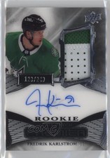 2022 Upper Deck Premier Acetate Rookie 120/249 Fredrik Karlstrom Patch Auto 1q2