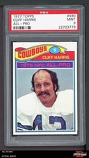 1977 Topps #490 Cliff Harris Cowboys HOF Ouachita Baptist PSA 9 - MINT