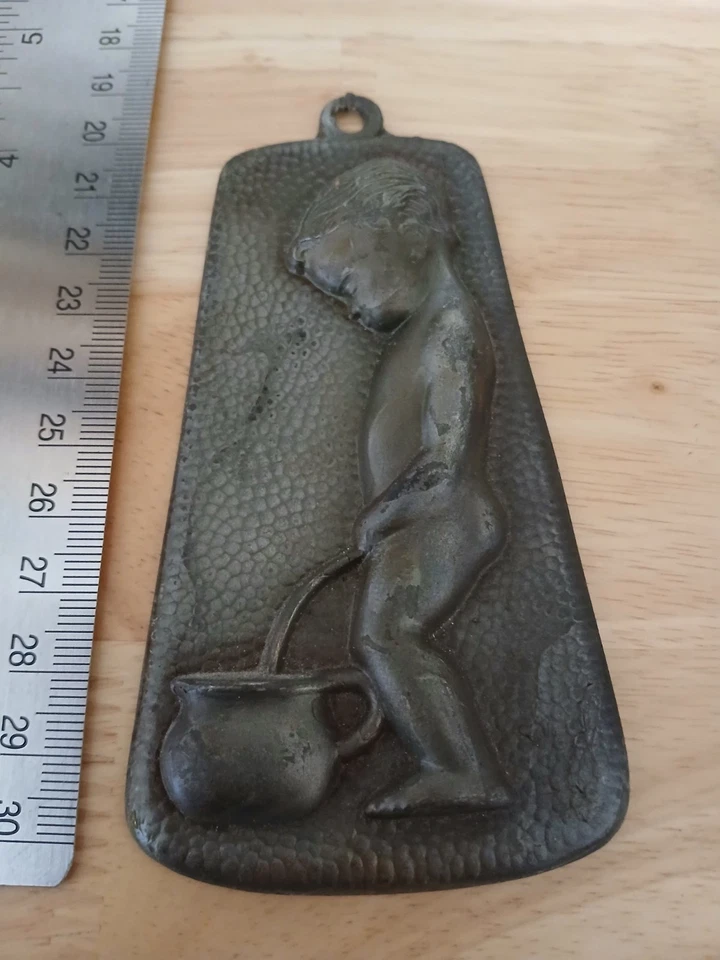 Letreros de puerta de baño vintage Foto 3 de 4