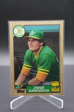 Jose Canseco  1987 , Topps  #620, Mint condition _9693
