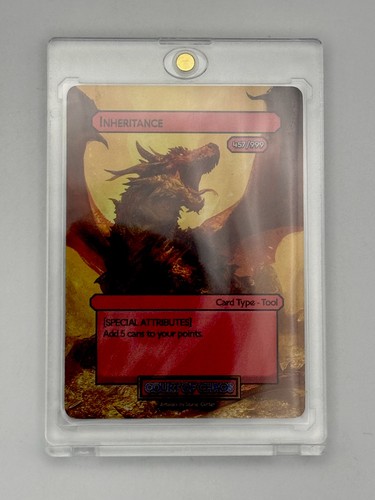 Divorced Dads Serialized Card - Inheritance - 457/999 TCG Sold Out - Picture 4 of 5