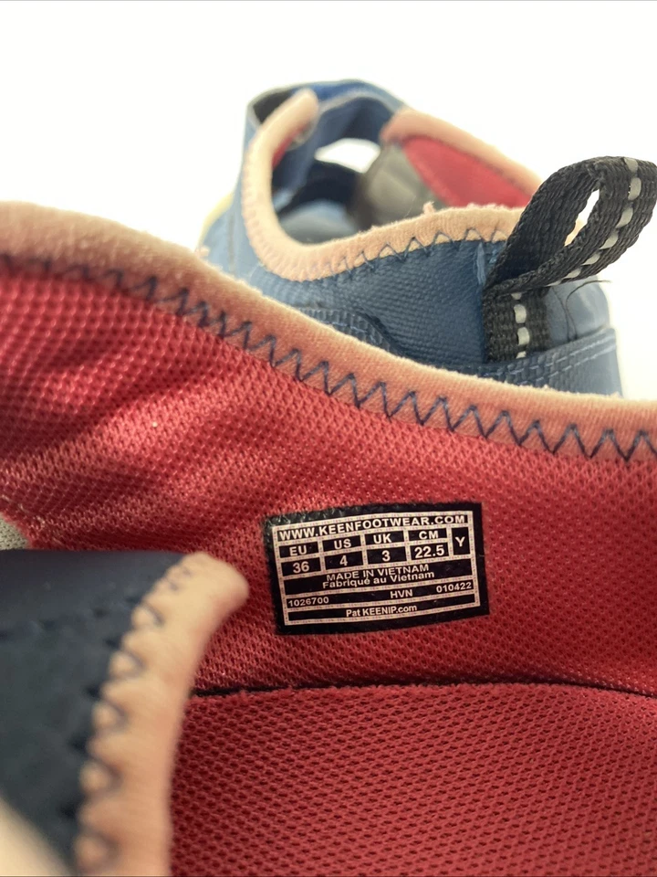 Zapatilla deportiva informal Keen Speed Hound gancho y bucle jóvenes niñas niños grandes talla 4 Foto 4 de 4