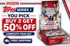 2026 Topps Series 1 • Base Set #1–#250 Complete Your Set (YOU PICK) • NM/M