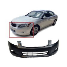 Bumper Cover Fascia For 2008 2009 2010 Honda Accord V6 08-10 Front Primed