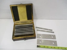 (10) Pairs of Parallel Blocks Hardened Ground Block Parallels 1/2" - 1-5/8" VGC