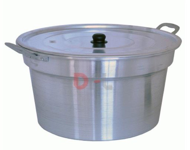 Pentola Caldaia Alluminio Pesante 46 cm 20 Litri - Professionale