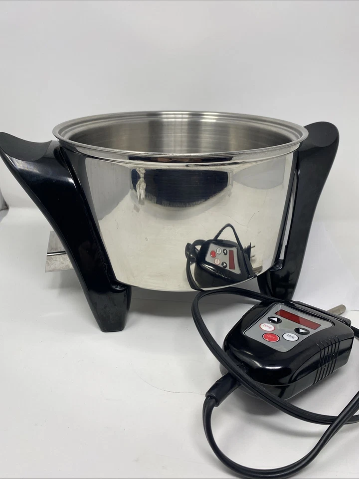 Saladmaster 316Ti Titanium 5 Qt Multi-Purpose MP5 Oil Core Cooker No Lid - Image 2 of 4