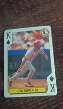1991 U.S. Playing Cards Major League All-Stars - Ozzie Smith #KS Cardinals