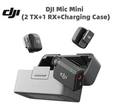 DJI Mic Mini 2 TX  1 RX  Charging Case Wireless Microphone for iPhone/Camera