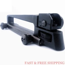Aluminum Alloy Carry Handle Rear Sight Mount Removable Adjust Low Profile Mount