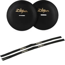 Zildjian Leather Cymbal Pads and Nylon Straps - Pair