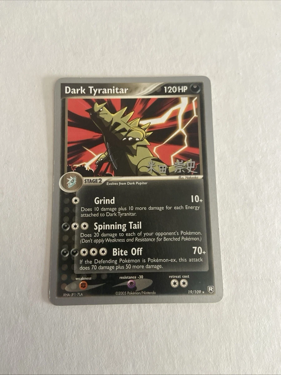 dark tyranitar pokemon card value Dark Tyranitar Pokémon TCG Cards for sale