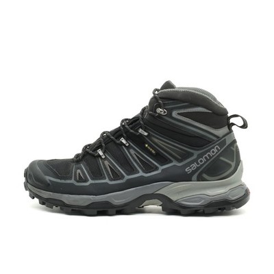 Salomon Herren X Ultra 3 Mid GTX Stiefel Schwarz Mittel Wanderschuhe EU 43 