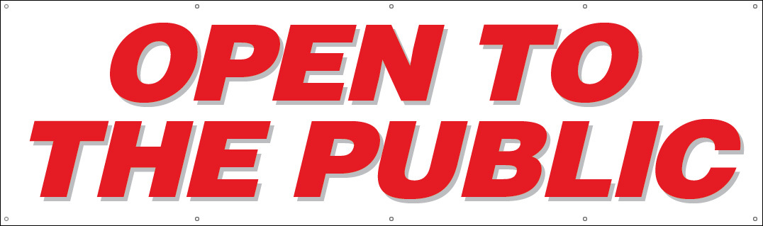 4 Less 3x10 Feet OPEN DURING NSTRUCTION Vinyl Banner Sign With Grommets Wrb