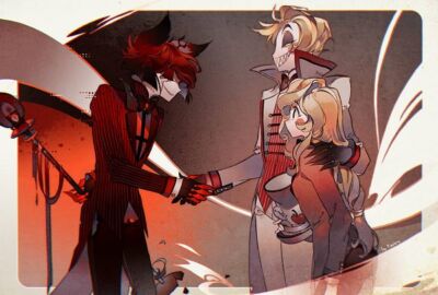 アラスター プレイマット Alastor 2021 Hazbin Hotel Playmat](USED) Hazbin Hotel Playmat Alastor -ハズビン