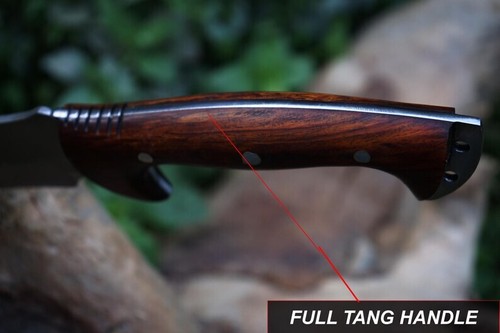 Custom Handmade Carbon Steel Blade Survival Machete Knife| Hunting Knife Camping - Picture 4 of 10