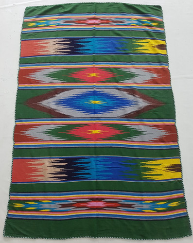 Vintage Handmade Traditional Navajo Turkish Kilim Floor Rug Carpet 215x141 cm