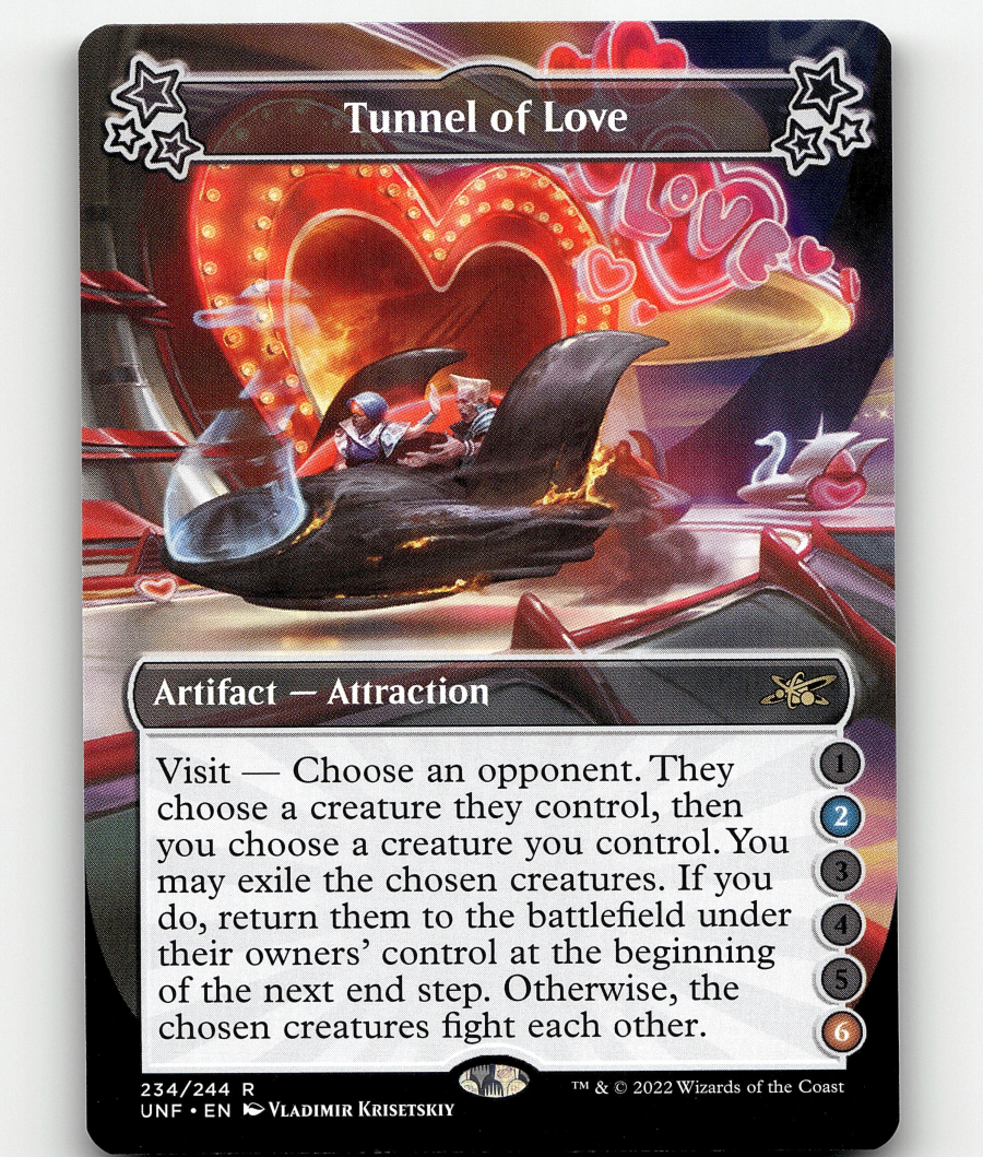 MTG Unfinity Tunnel of Love (2-6) 234 Regular Rare
