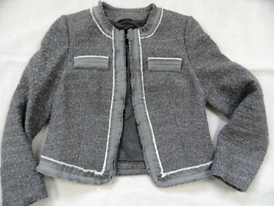 Bolero Jacket Bolero Blazer Grau STEFFEN SCHRAUT Chicer Bolero