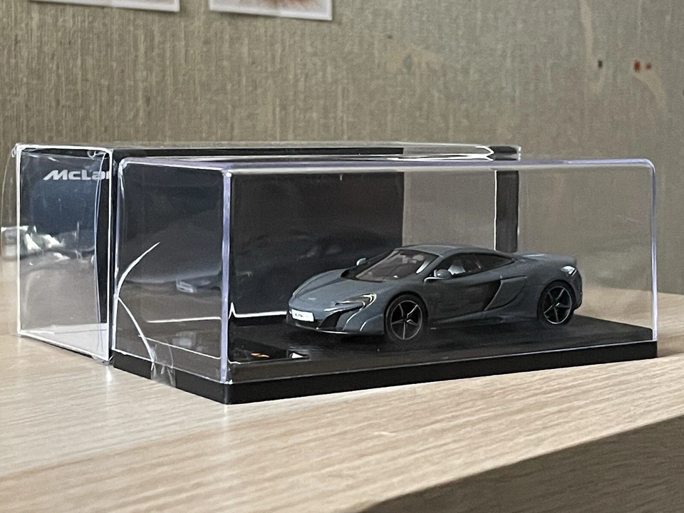 TSM Model 15OEM17 McLaren 675LT 2015 1/43 Chicane Grey TrueScale Miniatures - Photo 2/4