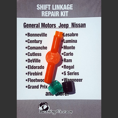 Saturn SC2 Transmission Shift Cable Repair Kit w/ bushing Easy Install