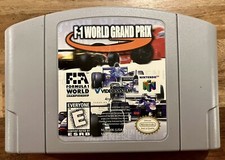 F-1 World Grand Prix (Nintendo 64, 1999) N64 - Tested - F1 Game Authentic
