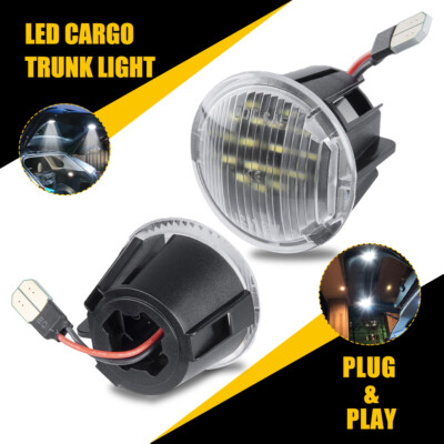 2PC Cargo White Trunk Lift Gate LED Light Lamp For 2005-2021 Jeep Grand Cherokee