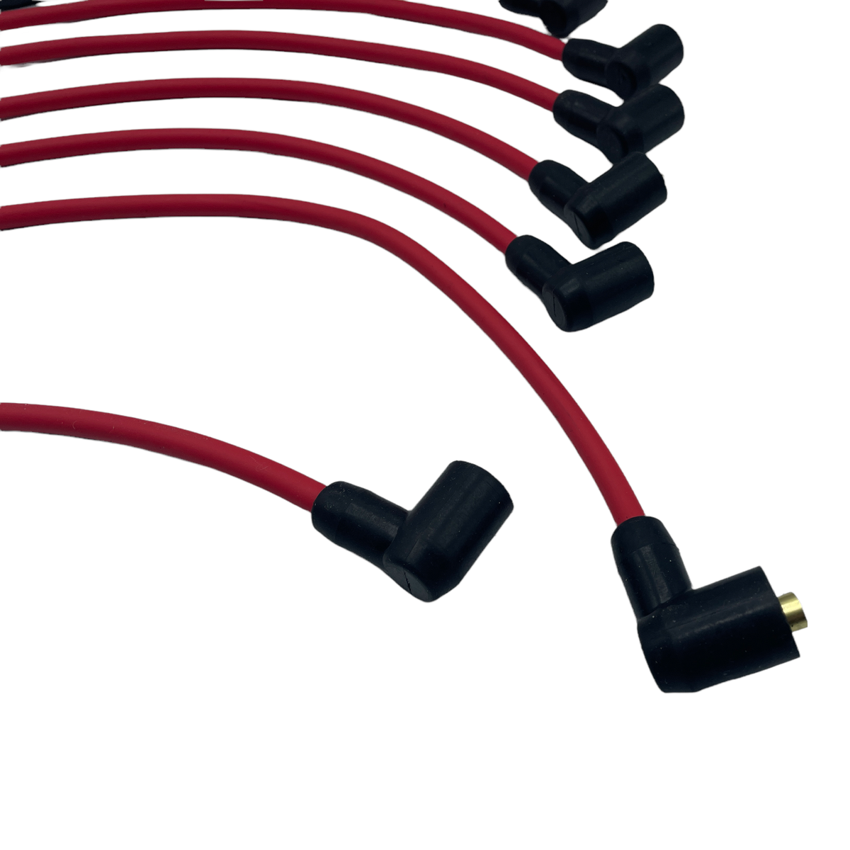 Triumph TR6 GT6 TR250 Red Spark Plug Wire Set 8mm | Silicone
