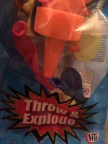 200 Wasserballons Bomben keine DÜSE Kinder Sommer Party Spaß Spielzeug Tasche Füllstoffe spielen - Bild 8 von 8