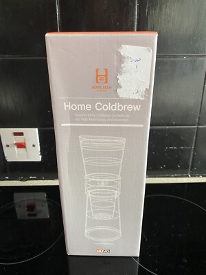 NUVO Home Cold Brew Dutch Coffee Maker Capa 450 ml Easy & Simple Ivory White