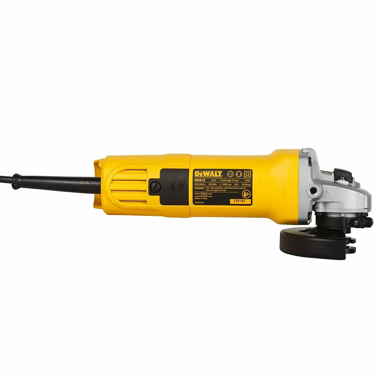 Dewalt grinder dw810 deals